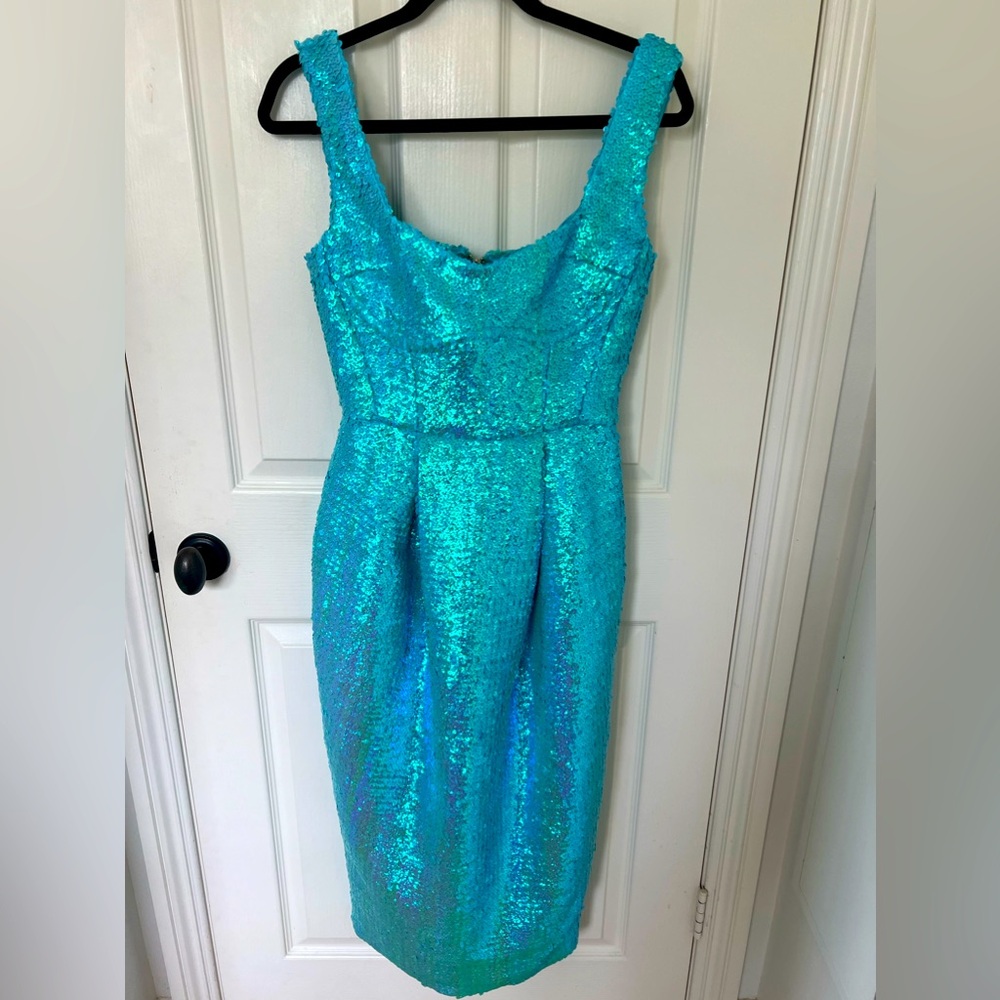 Bronx and Banco Katherine Sequins Midi Dress US size S/4
